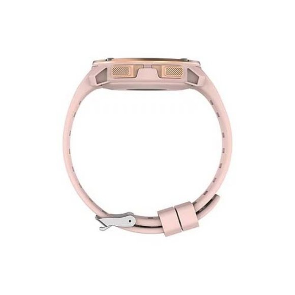 New ITOUCH Unisex Explorer 3 Blush Silicone Strap Smartwatch 46.5 mm - Picture 2 of 7